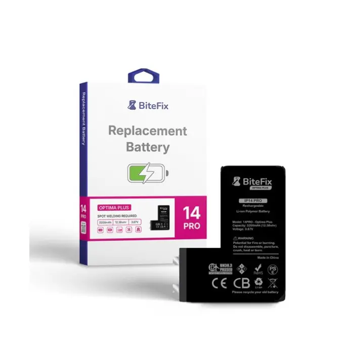 BATERIA BITEFIX IPHONE OPTIMA PLUS SIN FLEX BMS 14 PRO