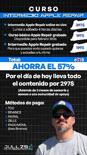 CURSO APPLE REPAIR 2025